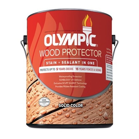 Olympic/Ppg Architectural Fin GAL WHTBase Deck Stain 53201A/01